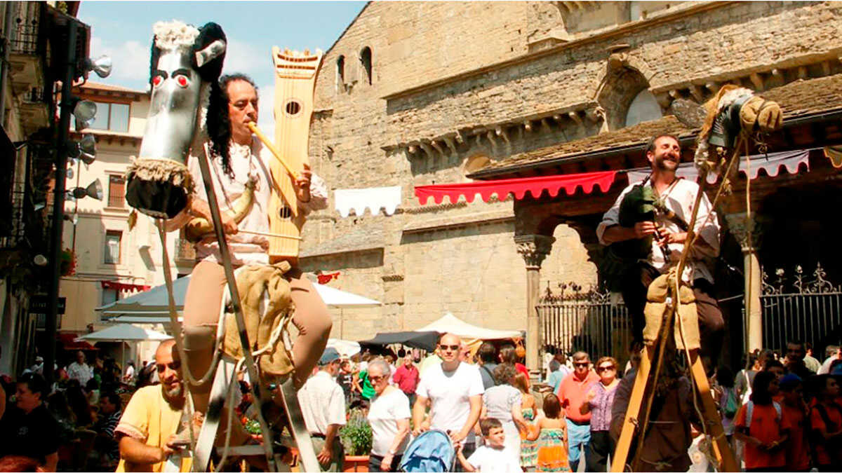 The Aragonese Pyrenees town returning to the Middle Ages with jousts, reenactments and a 90-stall market