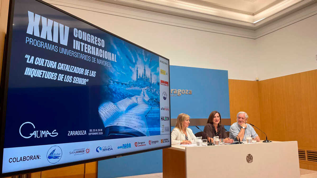 Zaragoza Hosts the 24th International Congress for Students in University Programs for Older Adults
