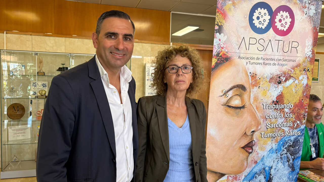 Aurelio, an Aragonese sarcoma patient: “These are very long processes… I’ve had the disease for 14 years”