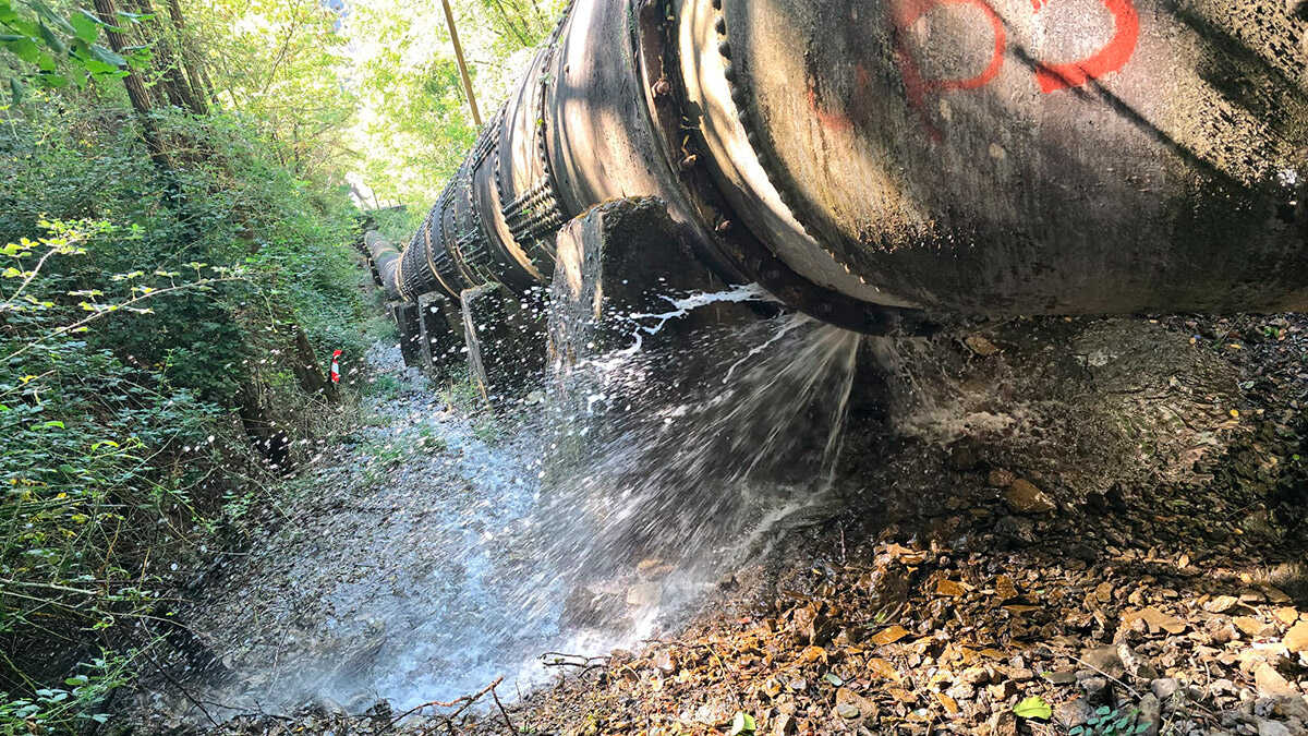 Aragón Existe warns of risk of a rupture in the Lafortunada-Cinqueta pipeline