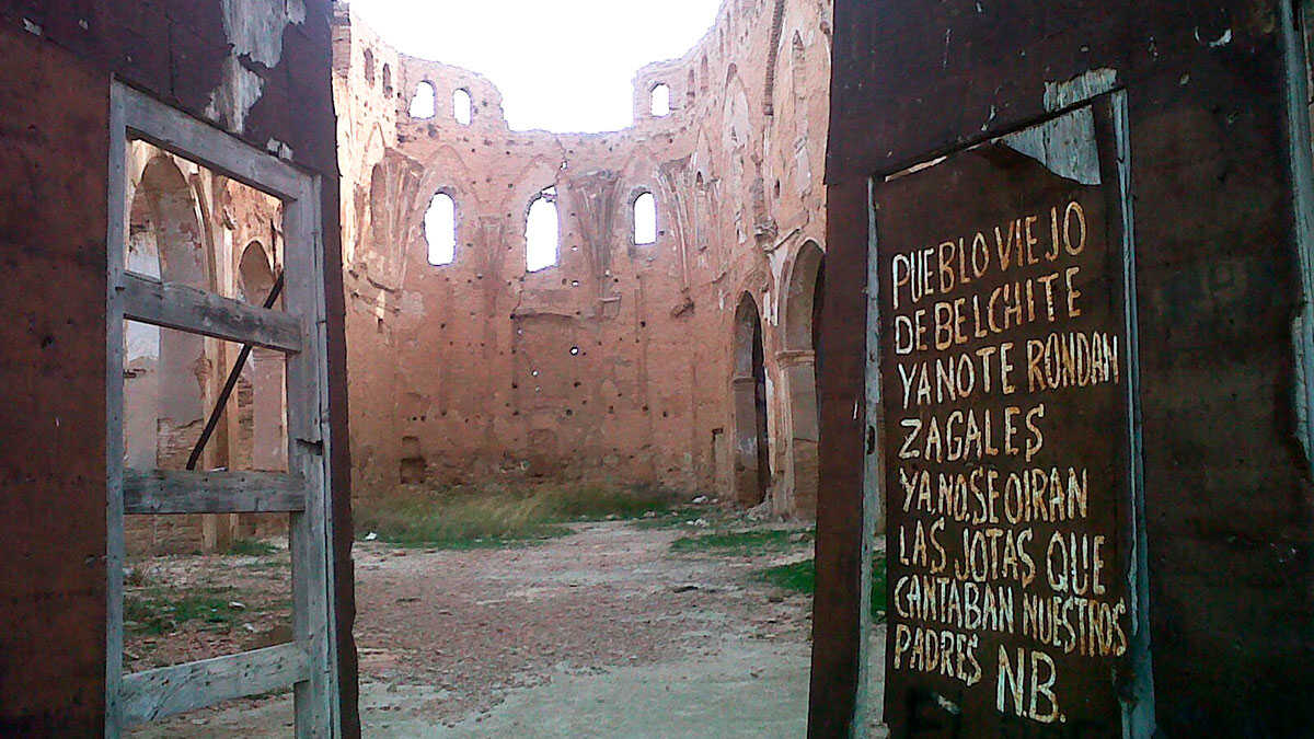 Backrooms leaves the screen and comes to Belchite's Old Town this Saturday