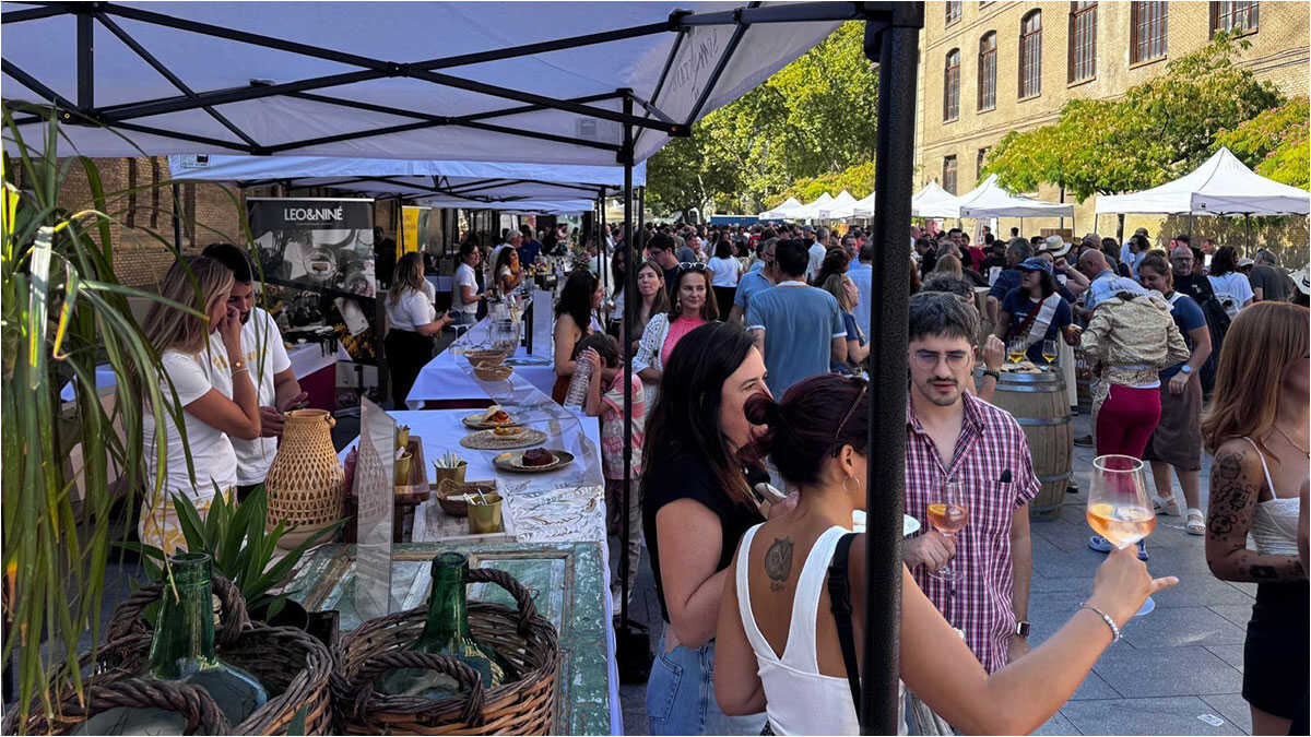 “Somontano en Ruta” triumphs in Zaragoza with wine, tapas and music
