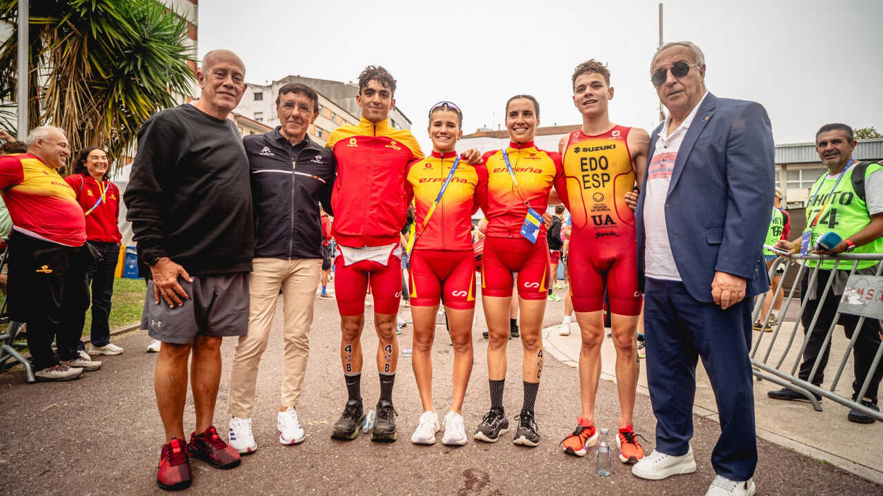 Aragonese Izan Edo Shines at the World Triathlon Championships