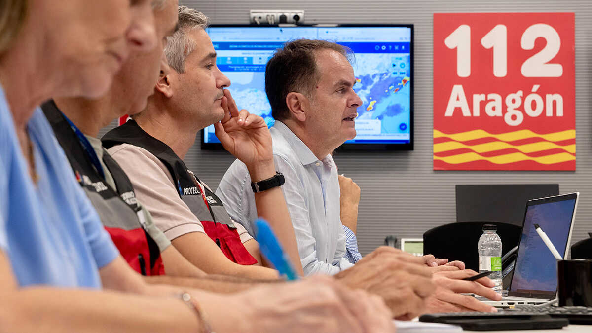 Aragon's 112 on standby in Teruel after storms in Castellon; orange alert remains