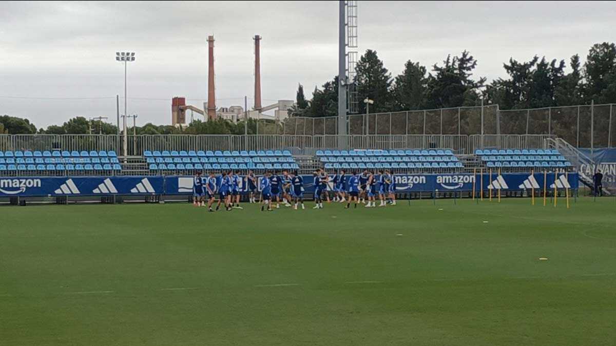 With El Canto del Loco and a Touch of Reggaeton: Real Zaragoza's Unusual Training Session