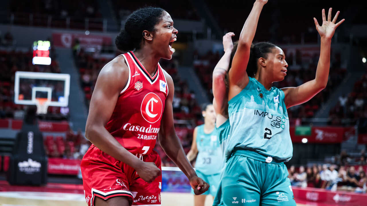 Nadia Fingall doubtful for Casademont Zaragoza's second-round clash with Gernika