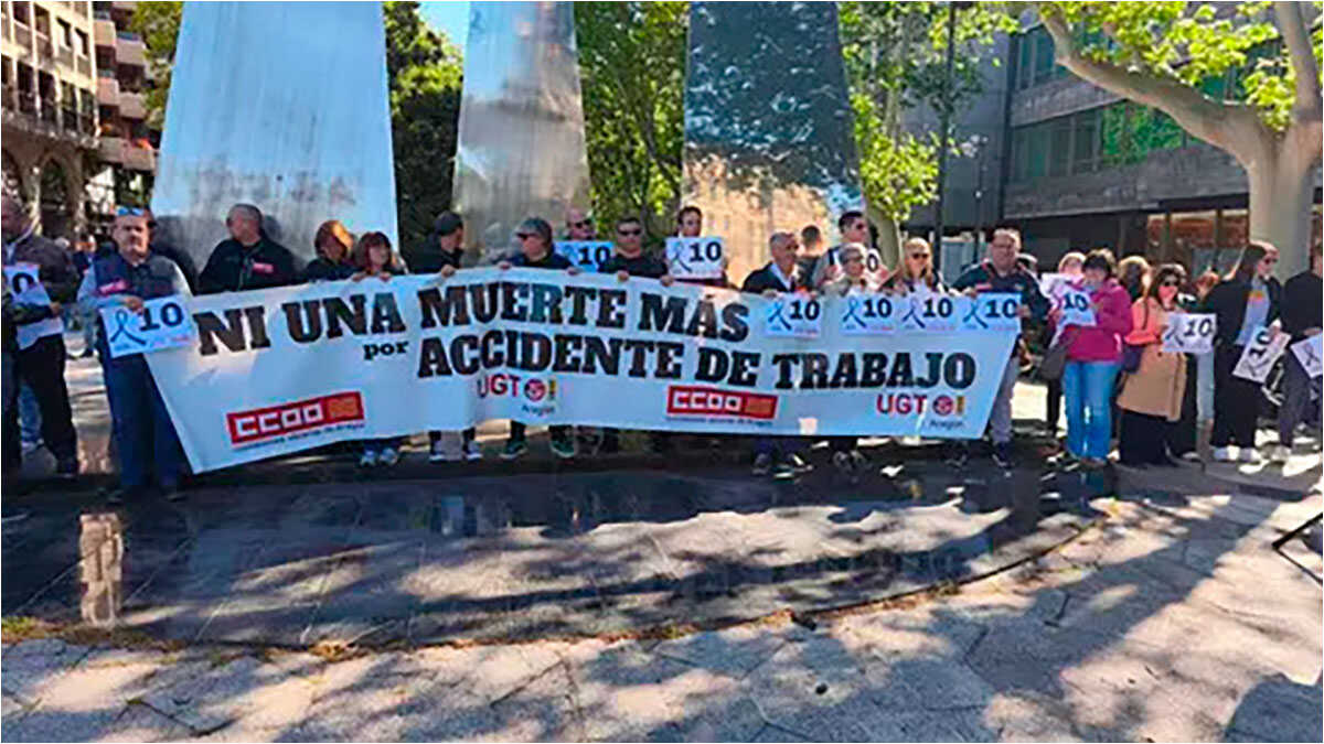 More public transport, fewer cars: CCOO Aragón proposes measures to reduce workplace accidents