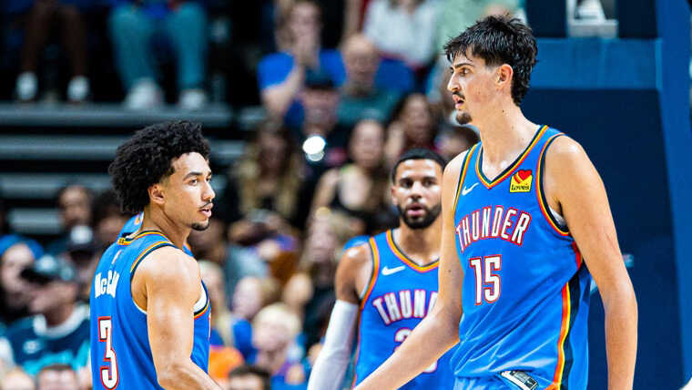 Aday Mara makes a statement with a near double-double for the Oklahoma City Thunder