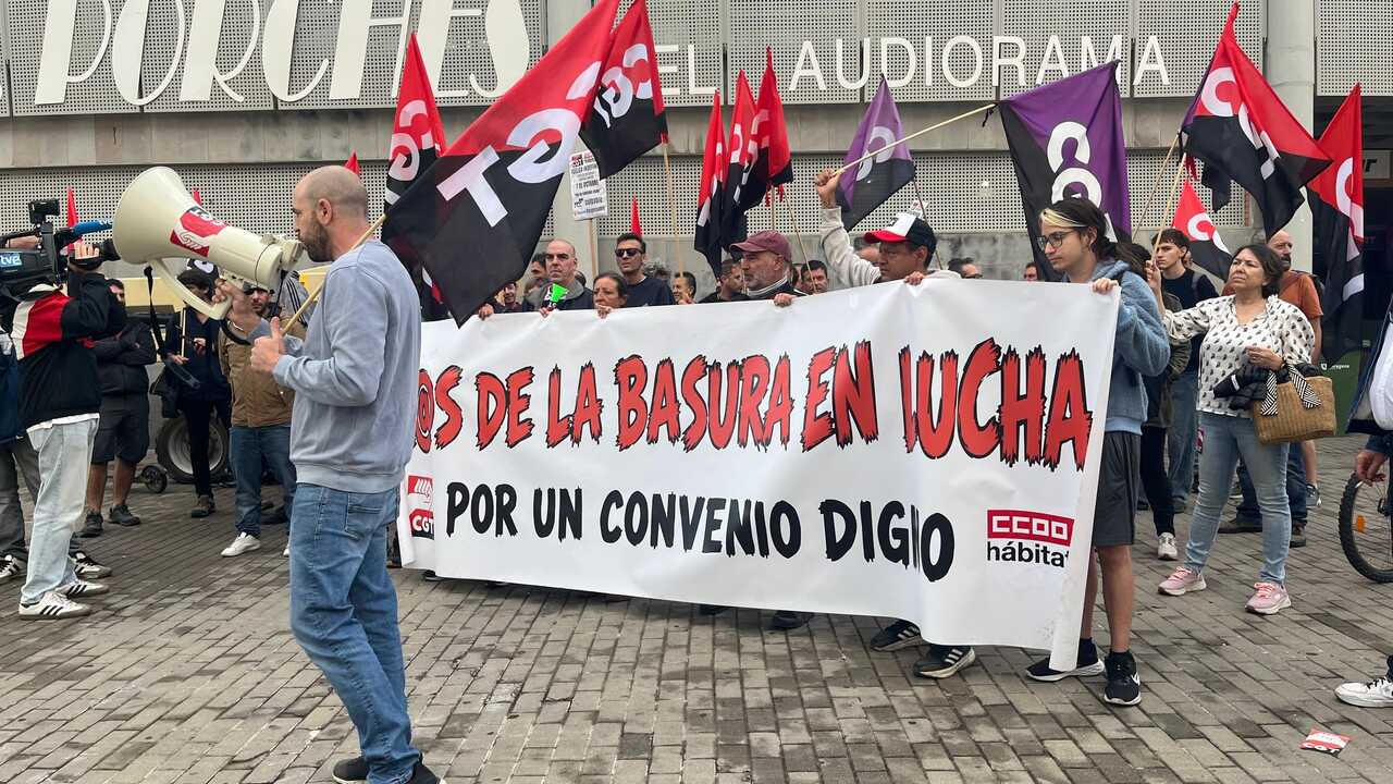 FCC gardeners show “unconditional” support for Zaragoza cleaning strike