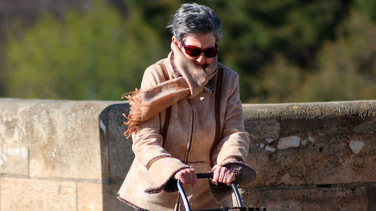 Zaragoza on alert for strong wind gusts as temperatures fall below normal