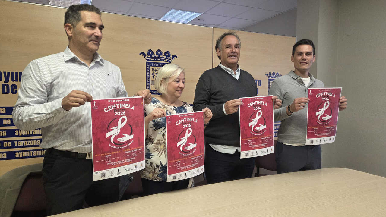 Tarazona becomes the epicenter of charity sports with the Centinela Running event