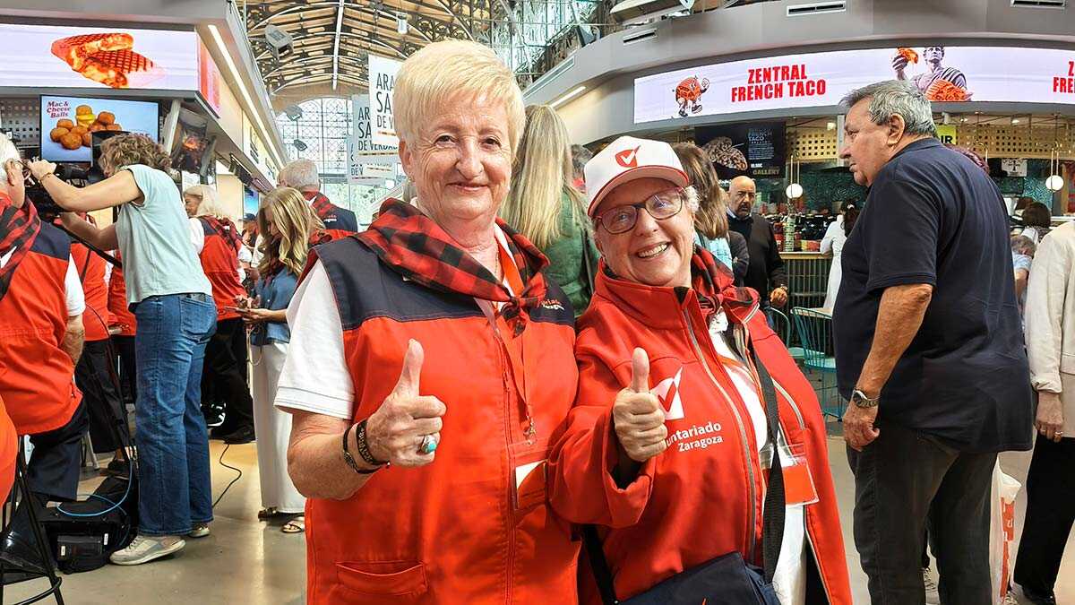 María Pilar and María Jesús, Two Generations of Volunteers in Zaragoza: "You Receive More Than You Give"