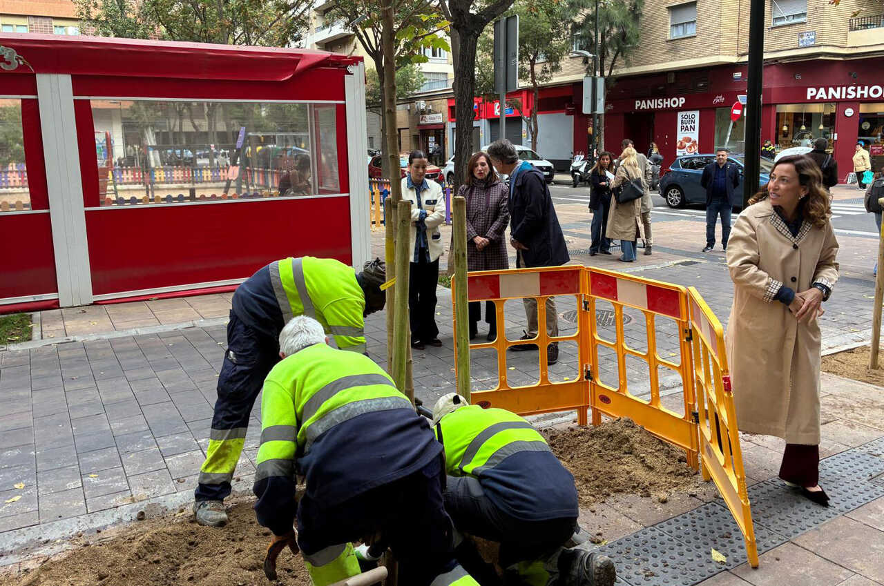 Zaragoza plants more than 5,300 trees in 2026 and sets a “record” goal for 2027